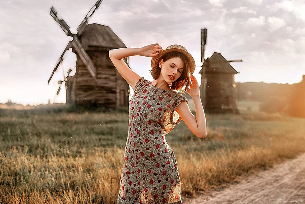 Ksyusha Egorova Bauernmädchen