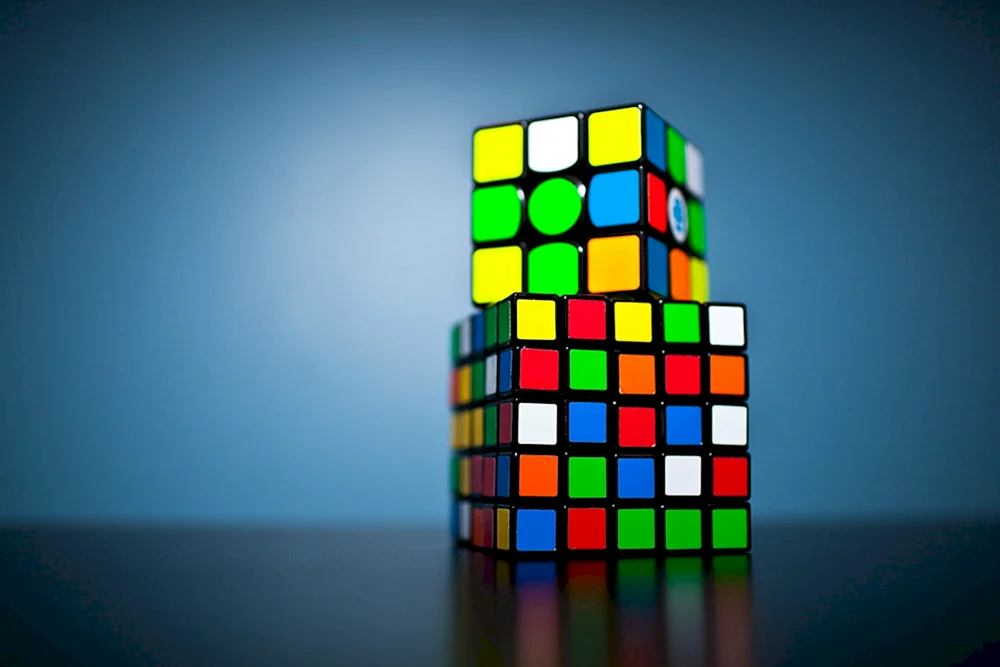 Rubik's cube background