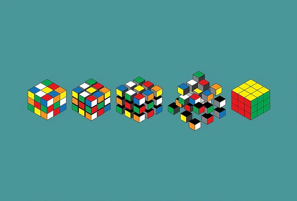 Rubik's Black Rubik's Cube 3 x 3