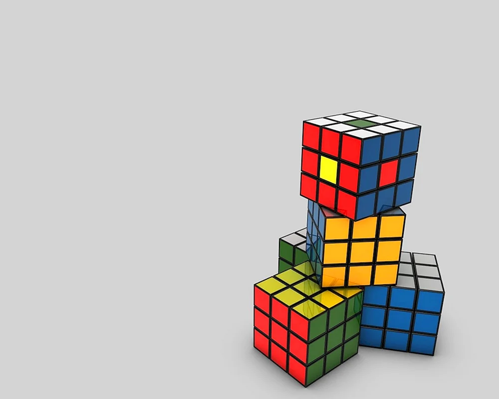 Rubik's cube background