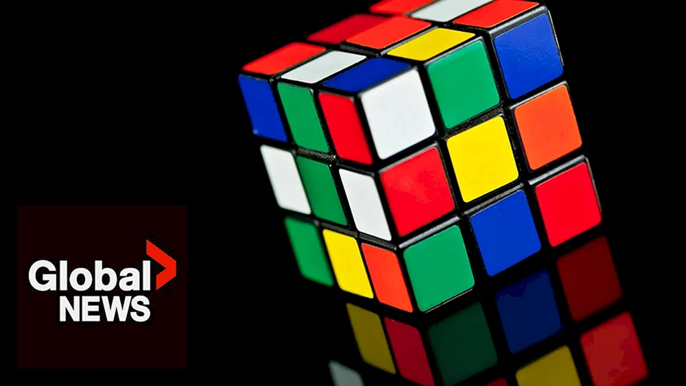 Rubik's cube background