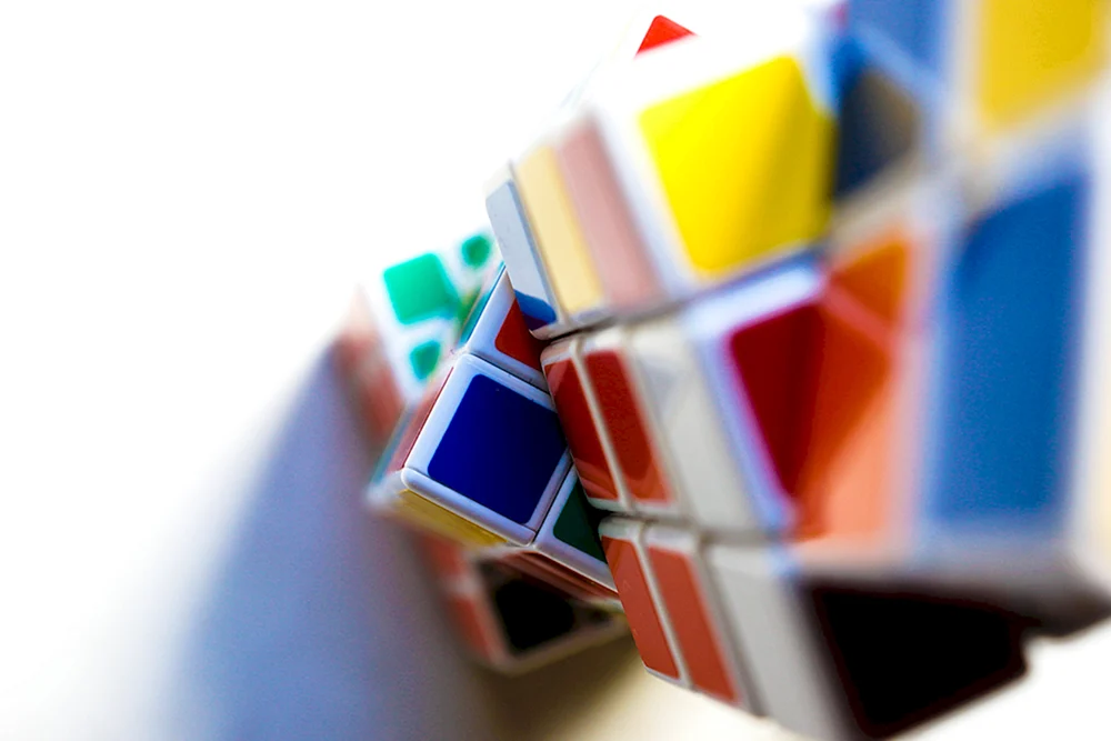Rubik's cube background