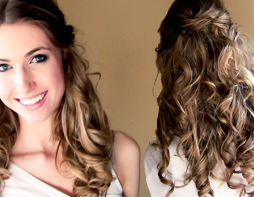 Locken für kurzes Haar