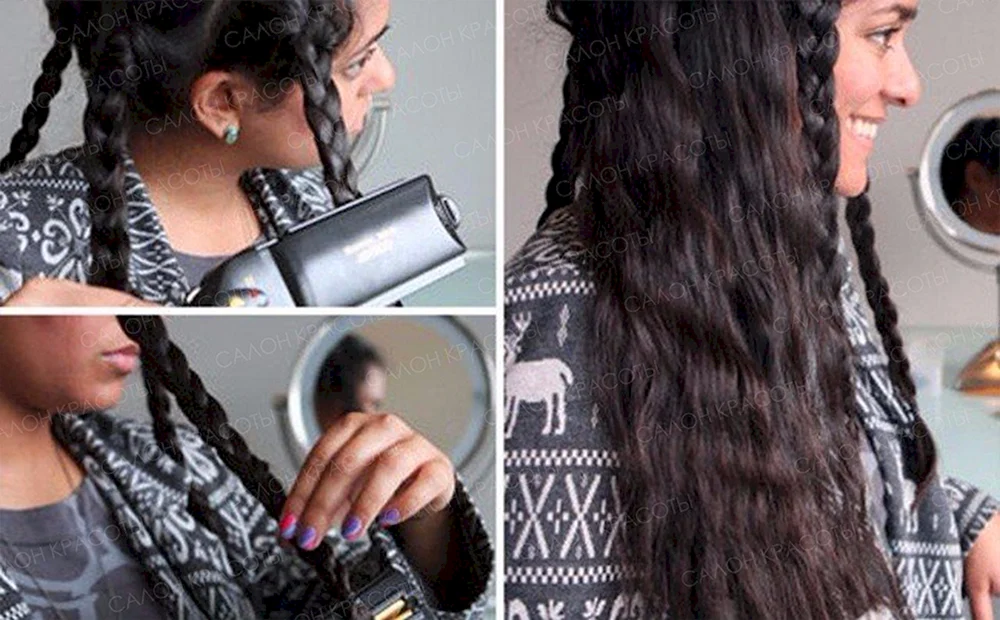 Zopfzöpfe für Locken