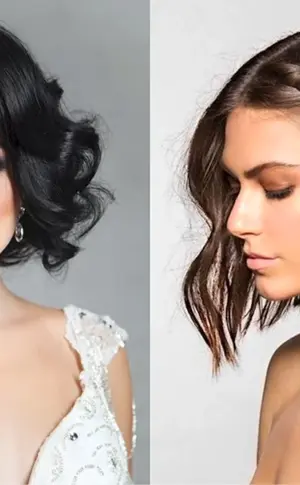 Locken auf einem Bob