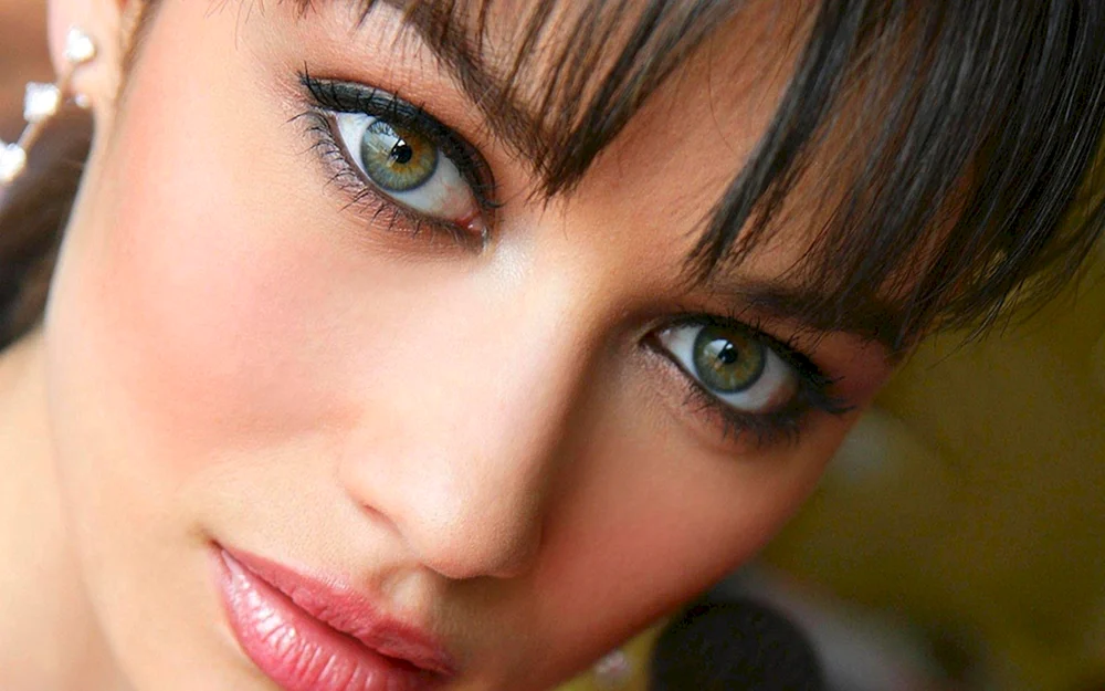 Grüne Augen bei Mädchen