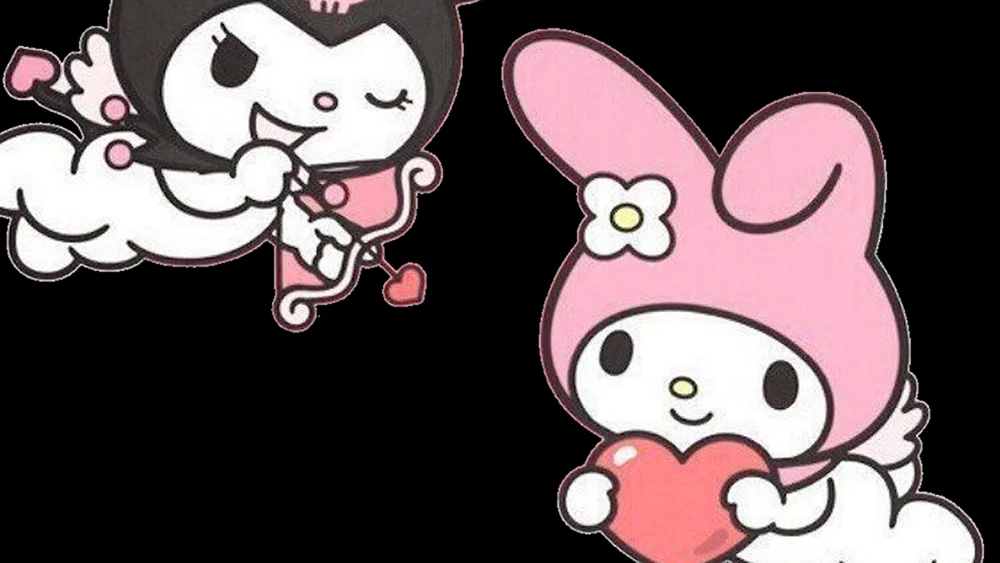 Kuromi Melody und Hello Kitty