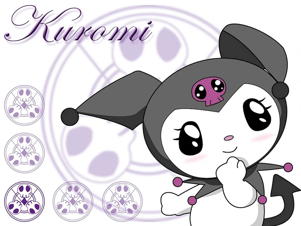 Kuromi Kitty Wallpaper