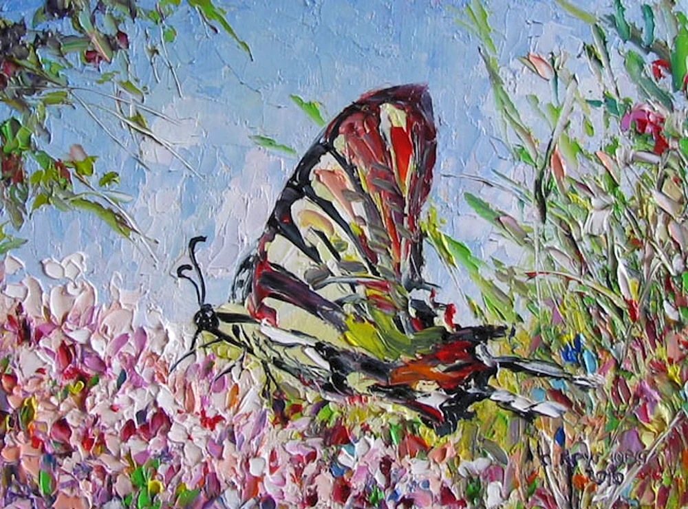 Kustanovich Dmitry Schmetterling Künstler