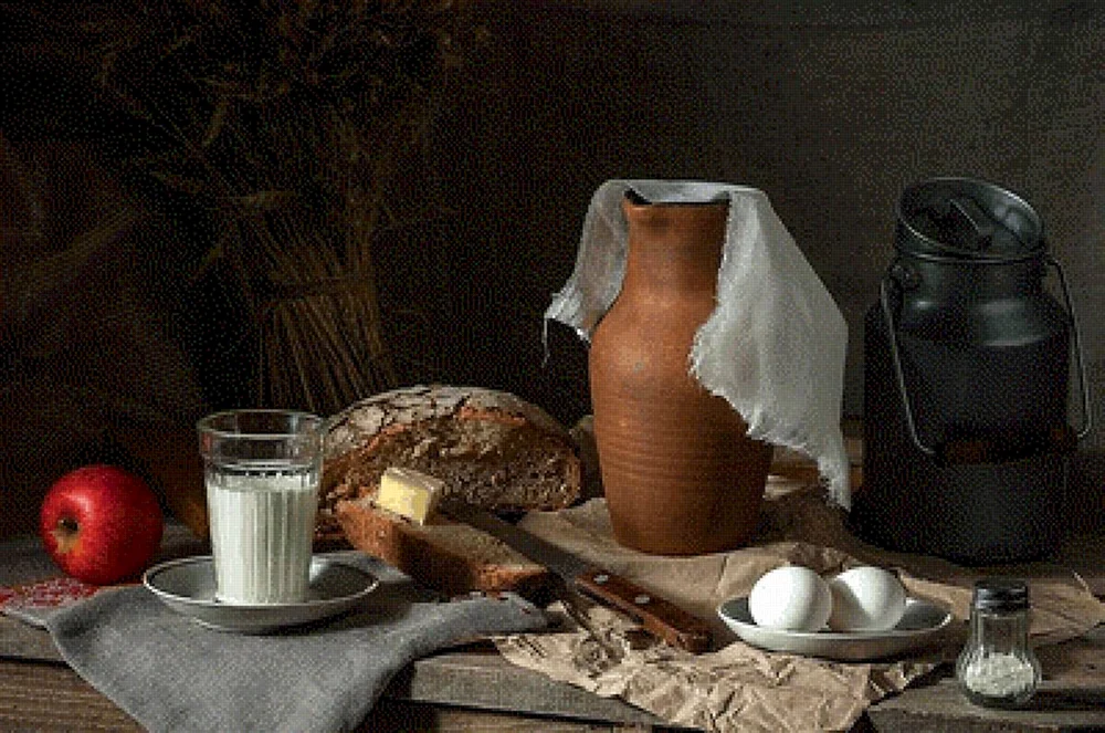 Krug mit Milch