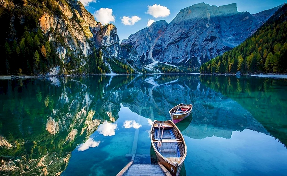 Lago di Brijes Italien