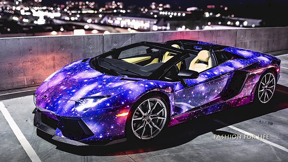 Lamborghini Aventador Farbe Kosmos