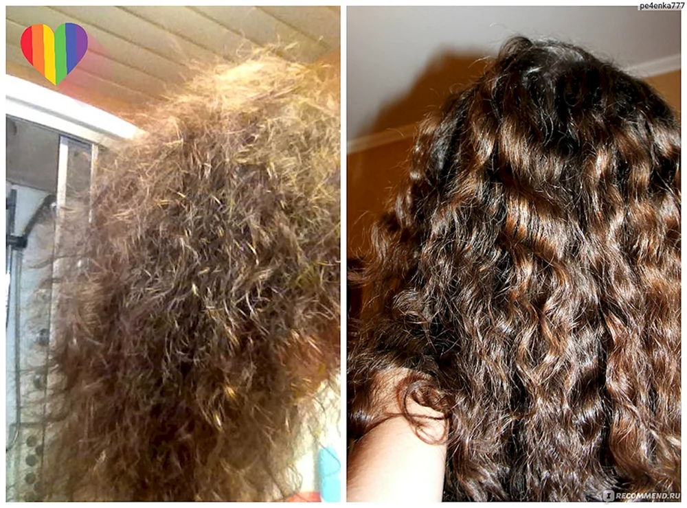 Laminierung für lockiges Haar
