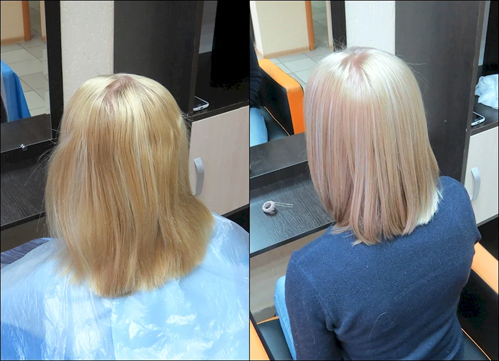Laminieren für kurze Haare