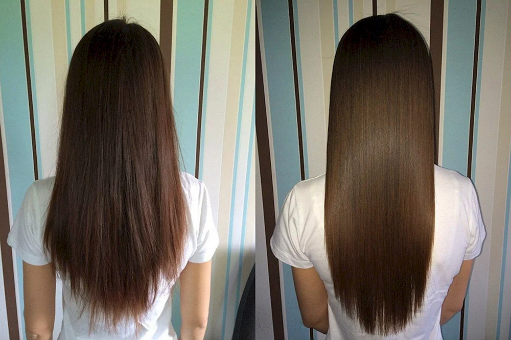 Laminierendes Haar