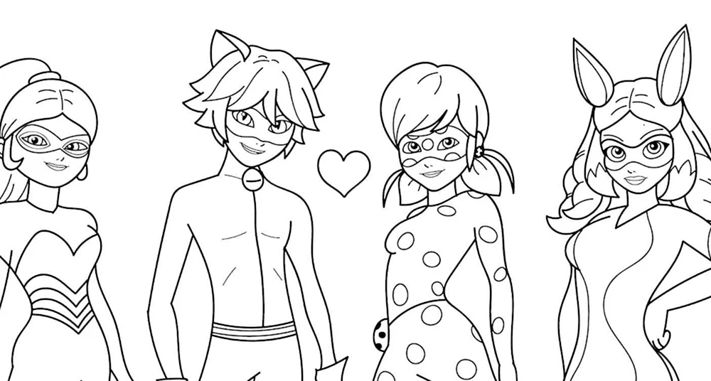 Marienkäfer und Superkatze raskraska