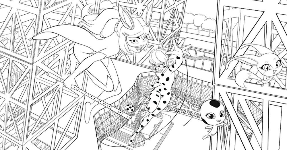 Käferdame und Superkatze raskraska