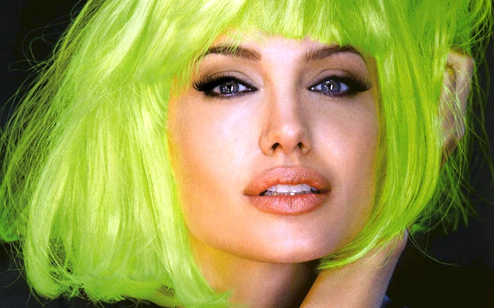 Lady Gaga grüne Haare
