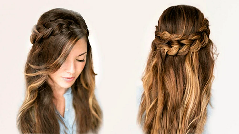 Leichte Frisuren für langes Haar