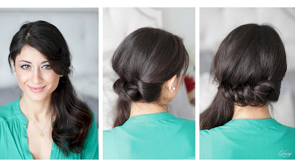 Frisuren für mittlere Haare für schnell