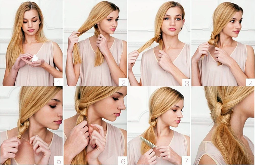 Schnelle Frisuren für langes Haar