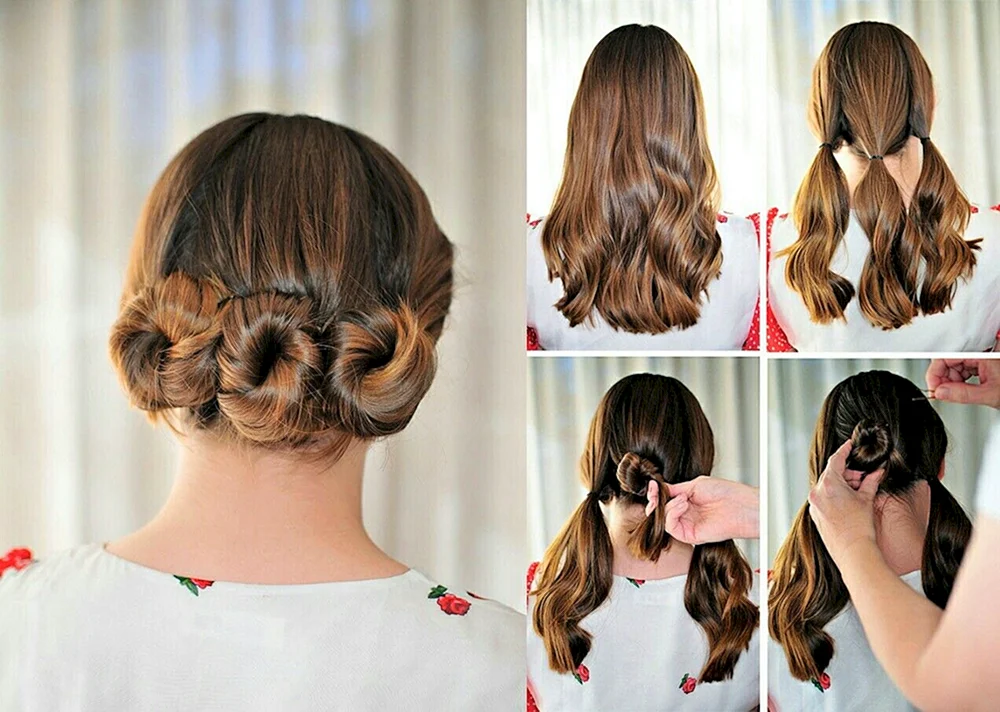 Frisuren für langes Haar für jeden Tag