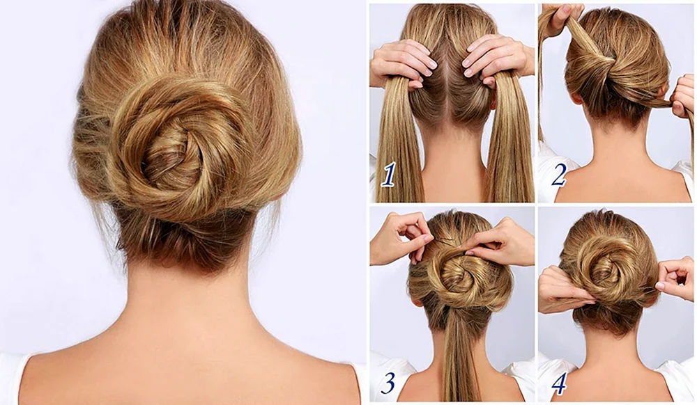 Einfache Duttfrisuren