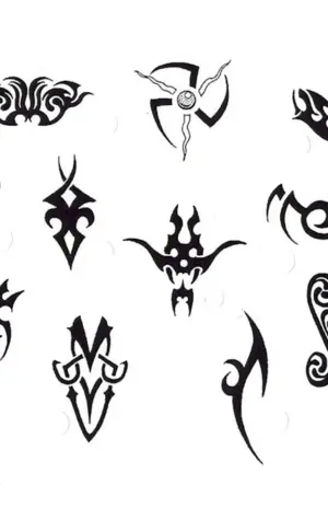 Einfache Tattoos