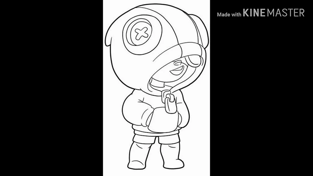 Malbuch Brawl Stars Byron