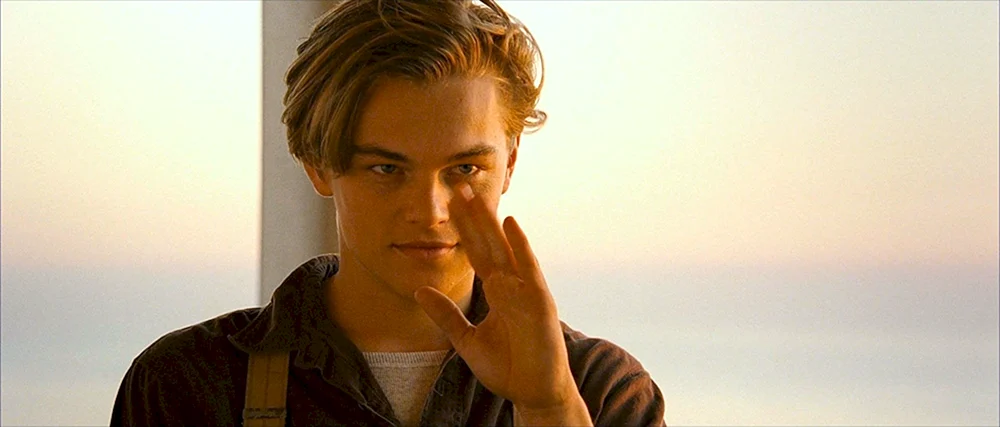 Leonardo di Caprios Haarschnitt als junger Mann