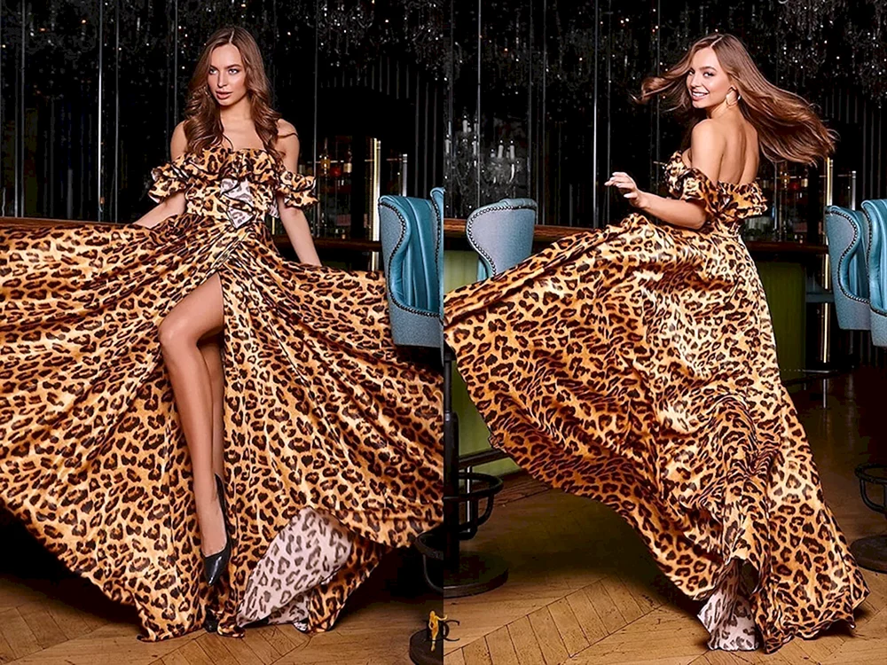 Leopardenkleid