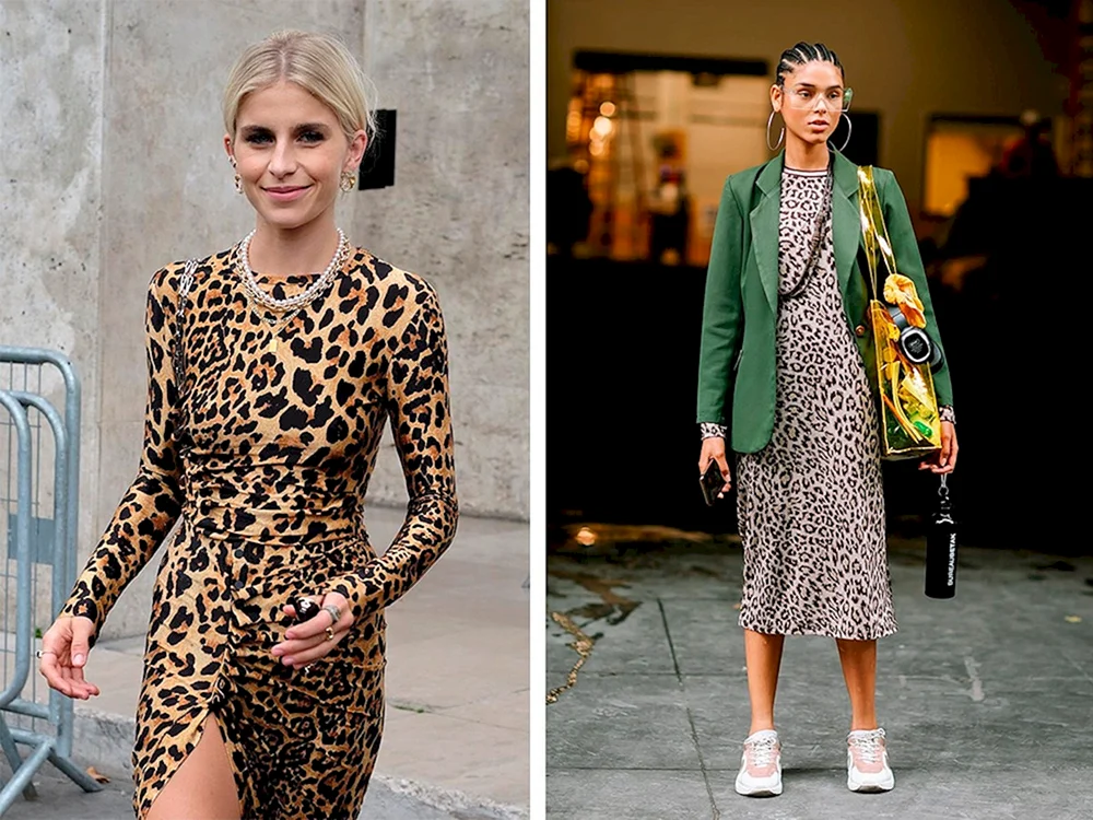 Leopardenkleid