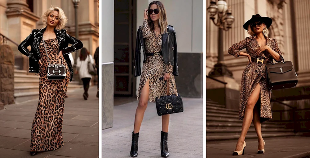Leopardenkleid