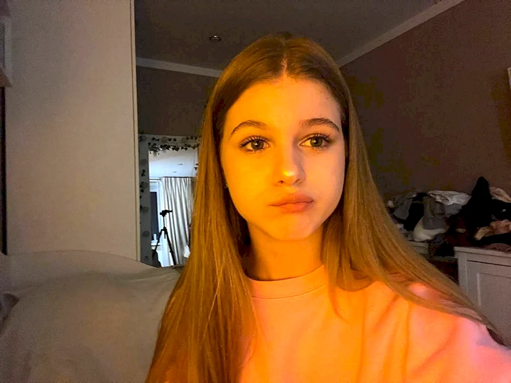 Amerikanisches Webcam-Model