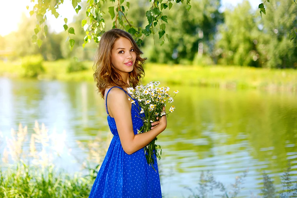 Sommerfotoshooting in der Natur