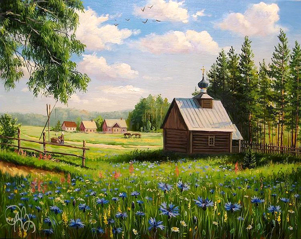 Sommerlandschaft von Natalia Shaikina
