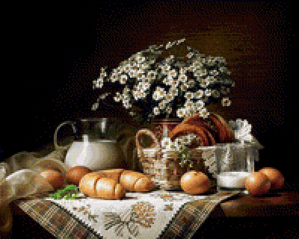 Sommerstilleben von Olga Bazanova