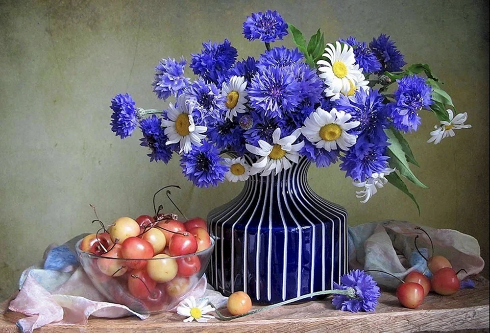 Sommerstillleben von Olga Bazanova