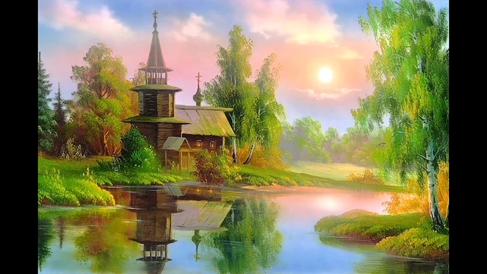 Sommerlandschaft Anna Lakisova