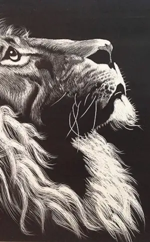 Löwe Schwarzer Löwe