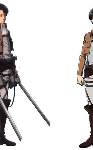 Levi Angriff der Titanen Wachstum