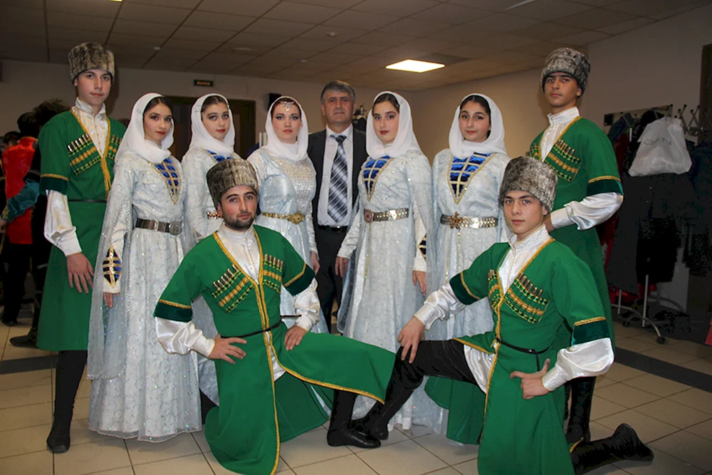 Lezgins Nationaltracht