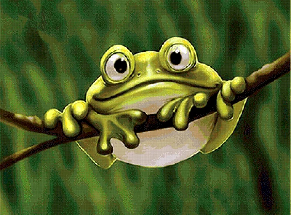 Peppa Frosch umarmend