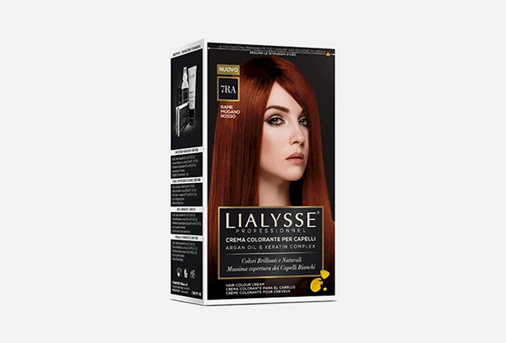 Lialysse Creme Haarfärbemittel 4v Pflaumenfarbe