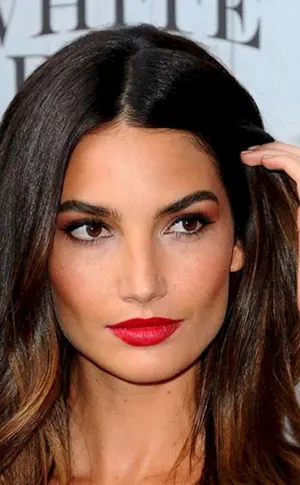 Lily Aldridge ombré