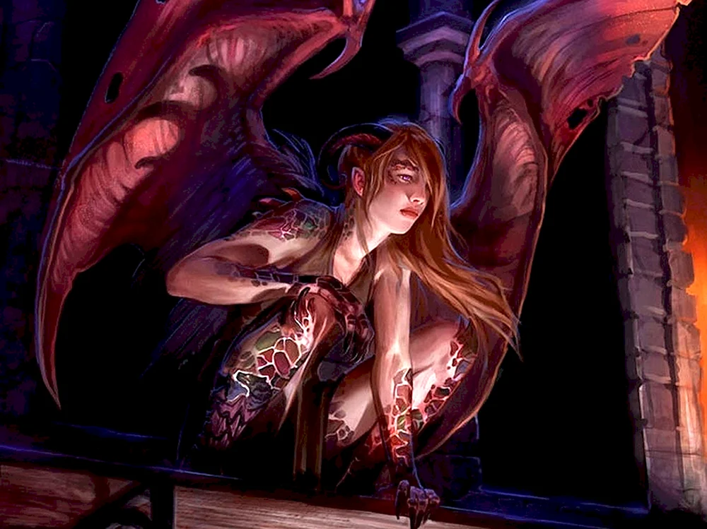 Lilith. Dämonin Succubus Ninel
