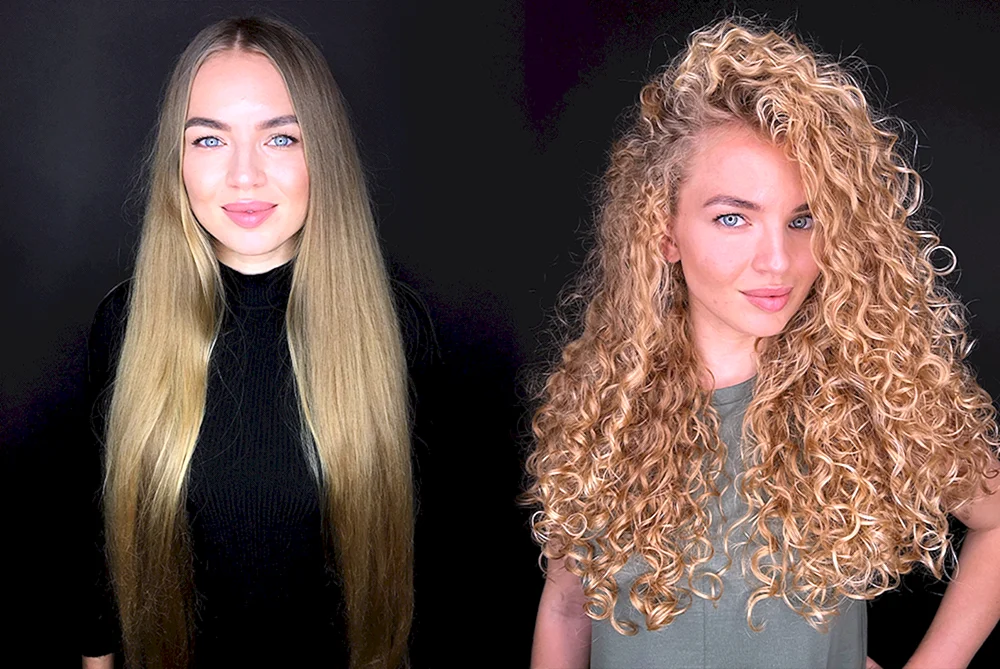 Asymmetrie bio curl Carving