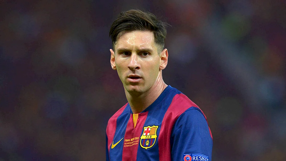 Lionel Messi Frisur 2015