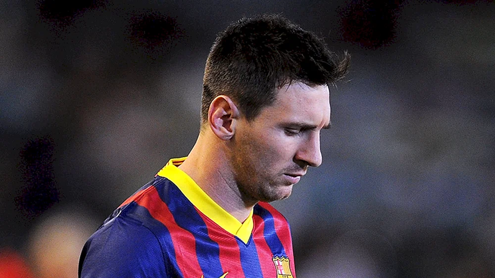 Lionel Messi Frisur 2015