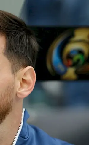 Lionel Messi Frisur